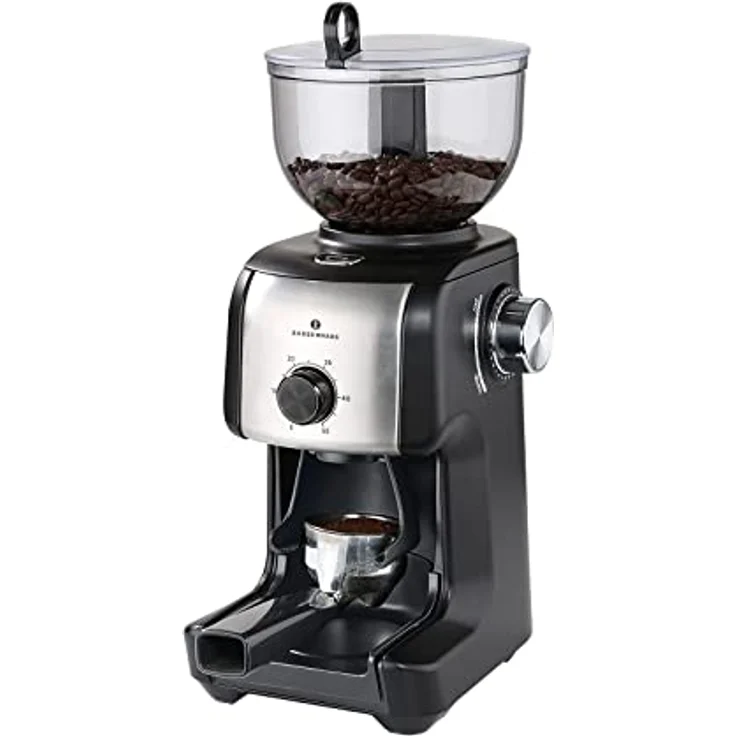 Zassenhaus elektrische Kaffee- mühle  Arabica, Kaffeemühle, Schwarz, Silber – Bild 6