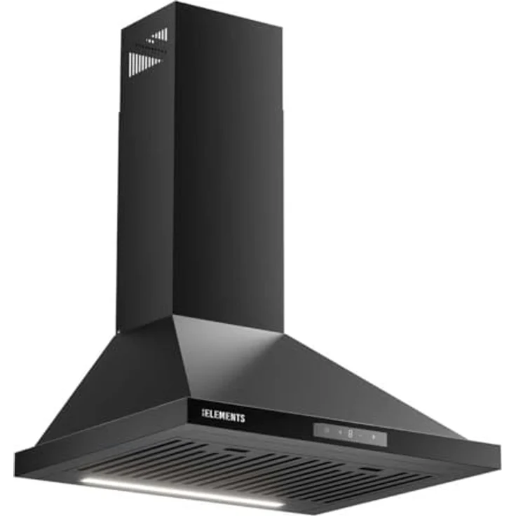 KB ELEMENTS Dunstabzugshaube Unterbau 60 cm, Touch- und Gestensteuerung, 650 m³/h, Doppelter Motor, Abluft/Umluft, mit Glasfront und LED-Beleuchtung – Bild 9