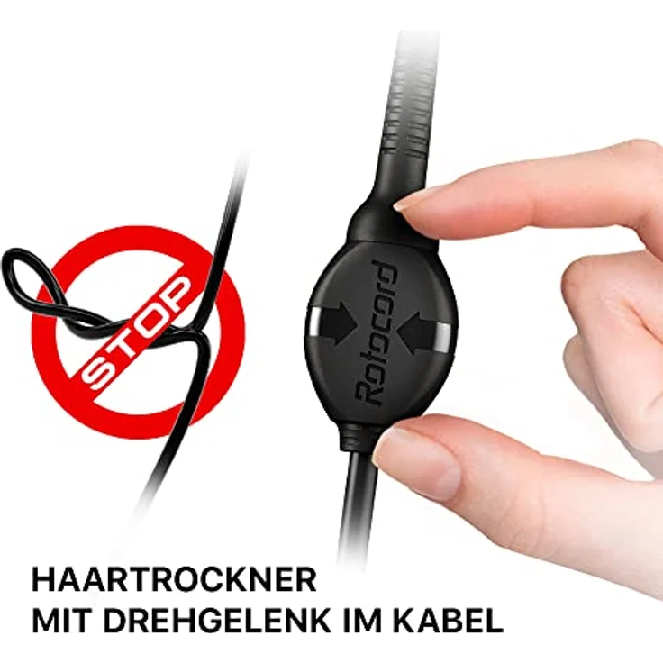 Valera Professioneller Ionen-Haartrockner Swiss Silent Jet Light 7700, super leicht, für leises und schnelles Trocknen, 2000 Watt – Bild 5