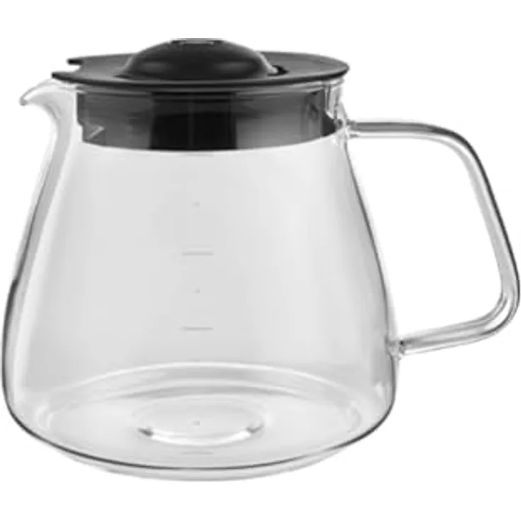 Melitta Ersatzglaskanne AromaFresh 1030-06, hochwertige Kanne für Aromafresh II Kaffeemaschine, Schwarz