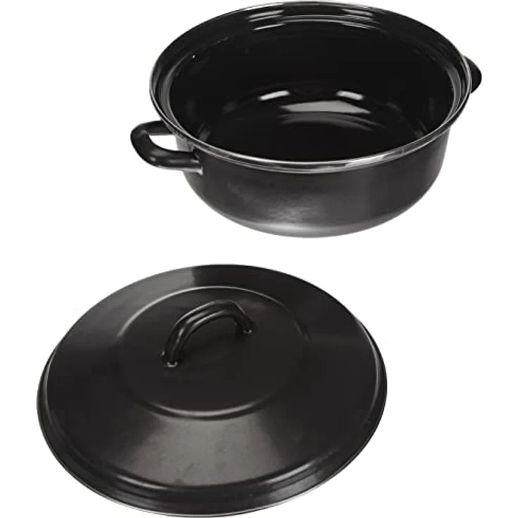 Krüger Karl Bräter, Aluminium, Schwarz, 24 cm – Bild 3