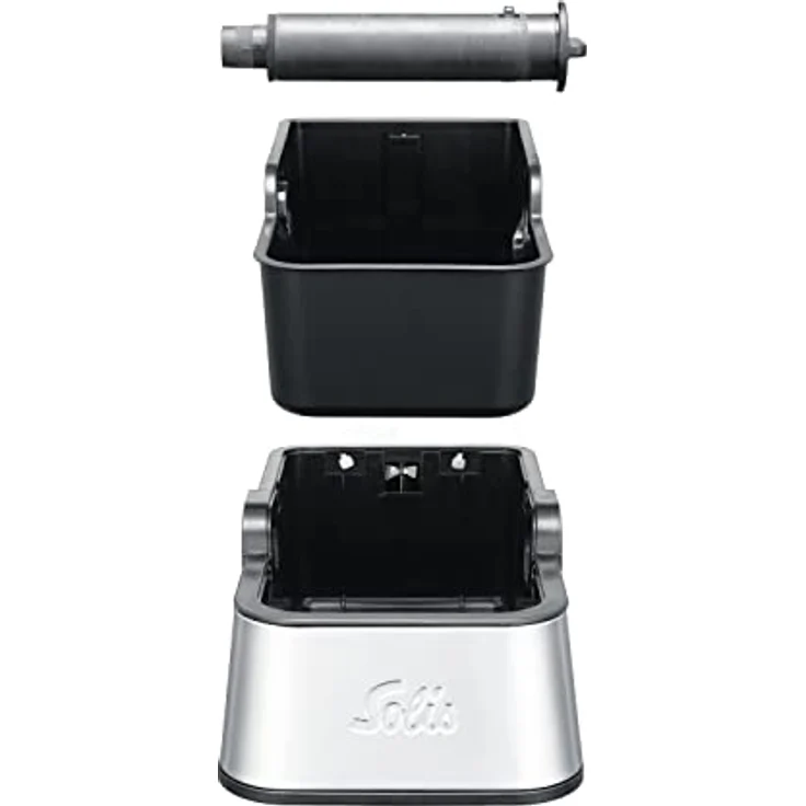 Solis Perfetta Coffee Knock-Box - Abklopfbehälter für Siebträger - Knock Box - Kaffeesatz Abschlagbehälter - Kaffeesatzbehälter - Schwarz – Bild 3