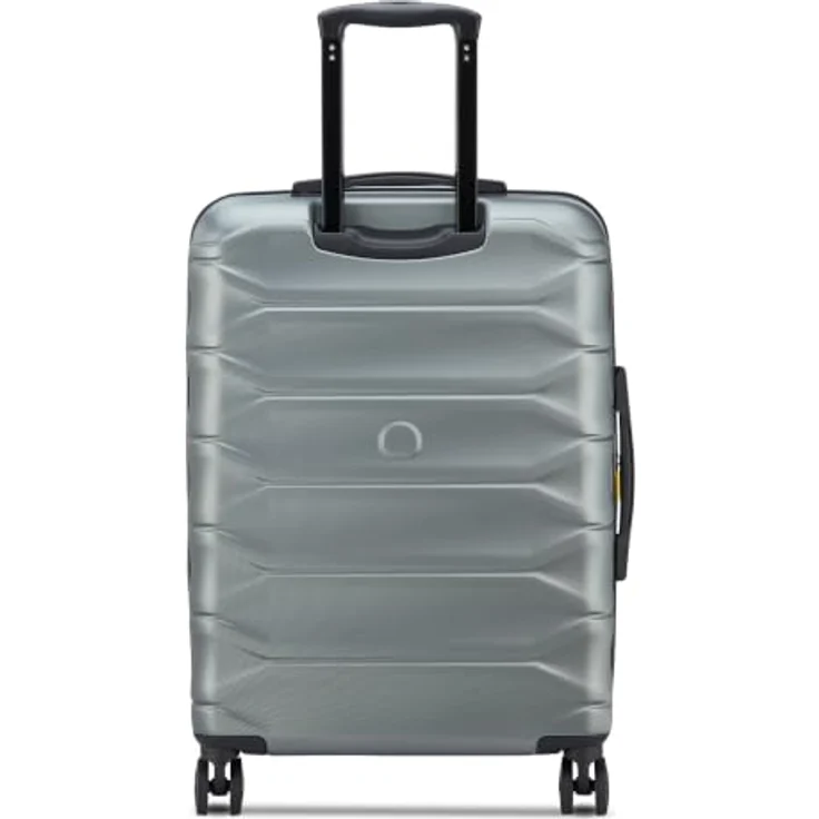 Delsey Paris Meteor 4 Rollen Trolley 68 cm, Dehnfalte, grau, 100% Polycarbonat – Bild 8