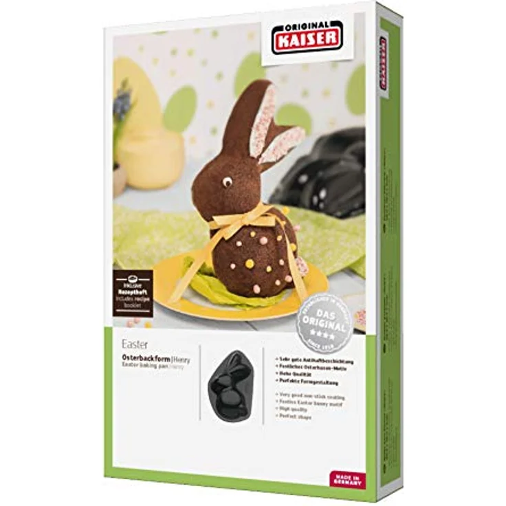 Kaiser Motiv- Kuchenform Hase Henry, 0,5 l, antihaftbeschichtet, Hasenform für Ostern – Bild 4