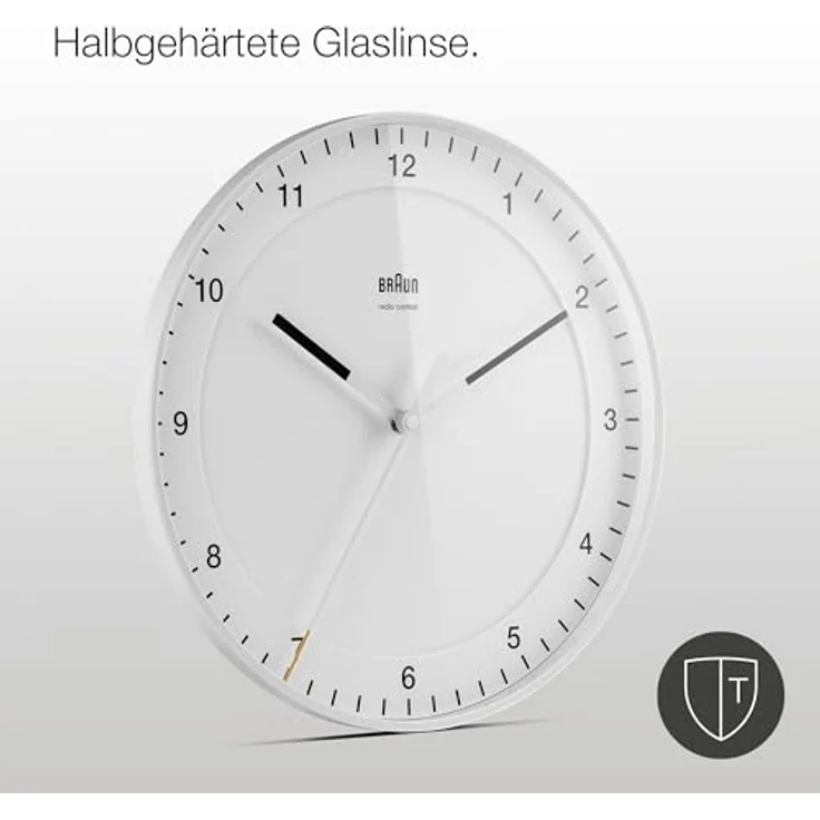 Braun BC17W DCF Klassik Funkwanduhr – Bild 7