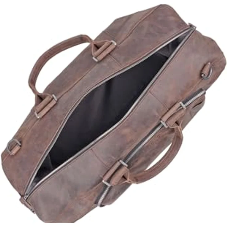 Strellson Richmond Landon Weekender Reisetasche aus 100% Leder, 50 cm, braun – Bild 4