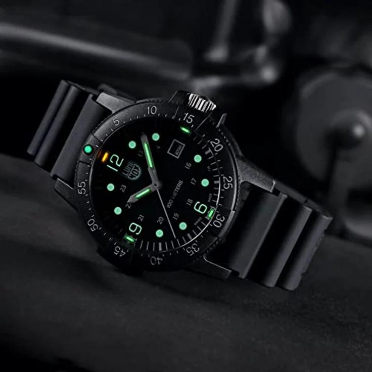 Luminox Quarzuhr Luminox X2.2001 Sea Bass Herrenuhr 44mm 10ATM, Swiss Made, Sportlich, Schwarz – Bild 7
