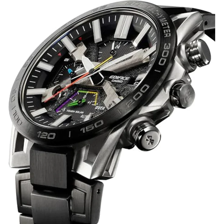 Casio Armbanduhr Herren Quarz Solar EDIFICE EQB2000DC1AER – Bild 2