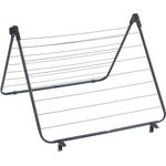 WENKO Badewannenwäschetrockner Champion, Wäscheständer mit 9 m Trockenlänge, variabel verstellbar, Schwarz