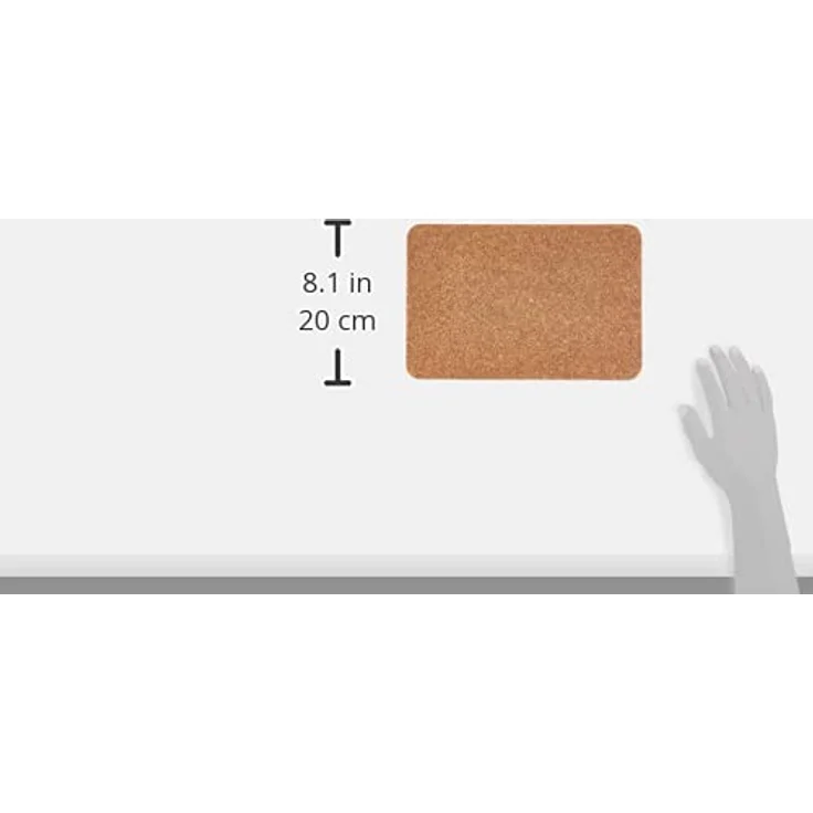 Zeller 02300 Kork-Untersetzer, 2-er Set 29.5 x 19.5cm – Bild 7