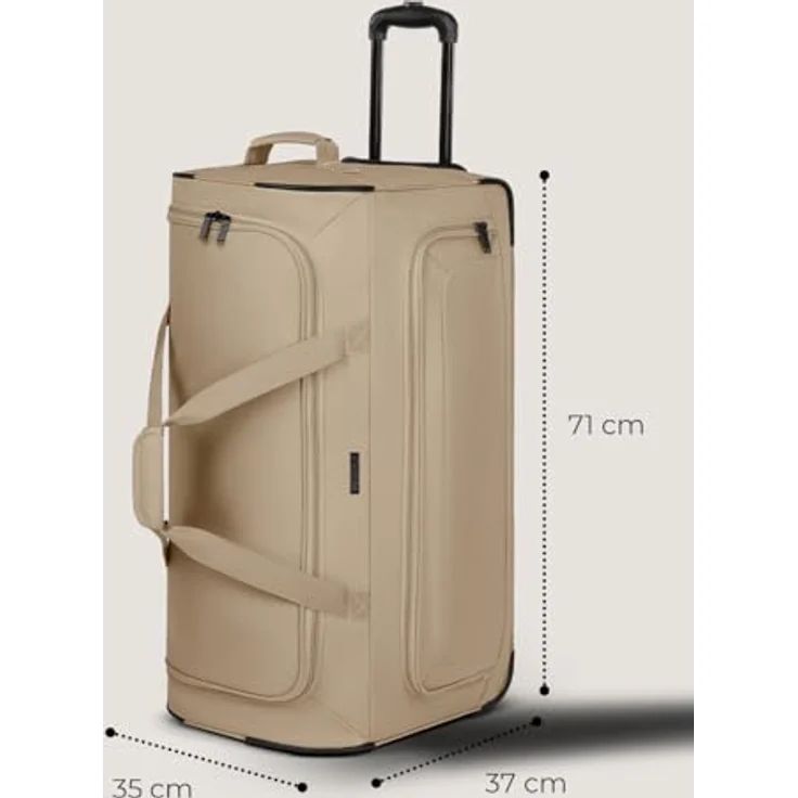 Redolz Duffle Essentials 2 Rollen Reisetasche 71 cm beige - Preisvergleich – Bild 6