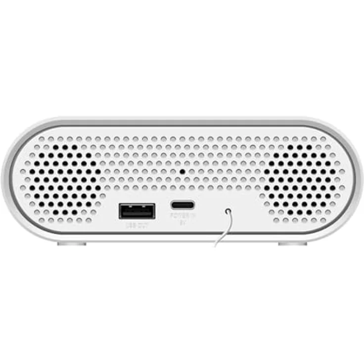 LogiLink SC0121W Radio-Wecker mit Temperatur- und Luftfe Anzeige, Einschlaf-Timer, USB Port, Farbe Weiß – Bild 5