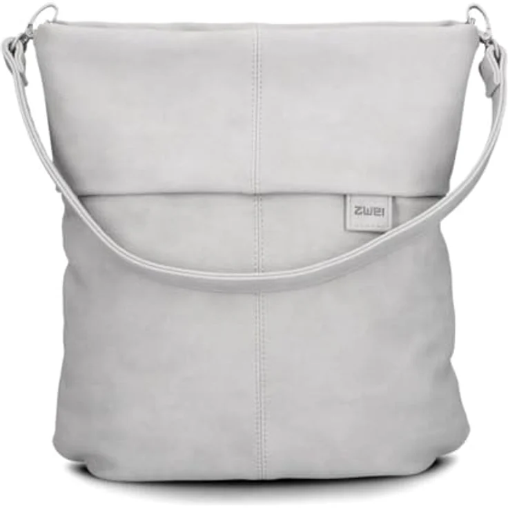 Zwei Mademoiselle.M Schultertasche, 31 cm, elegante Umhängetasche aus widerstandsfähigem Polyurethan mit Reißverschlussfach und abnehmbaren Trageriemen – Bild 5
