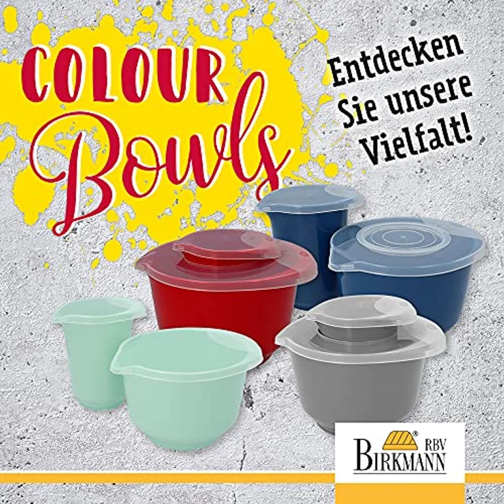 RBV Birkmann, 708518, Deckel für Rührbecher, Kunststoff, 1,5 Liter, transparent – Bild 2