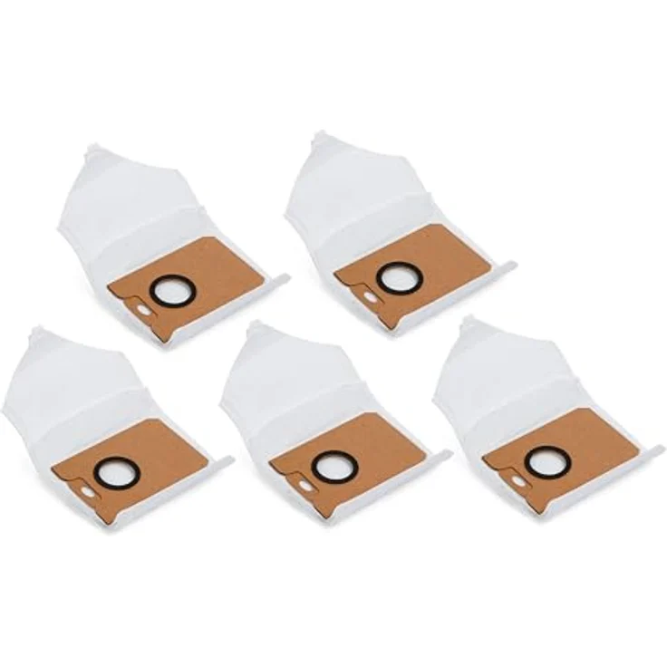 MEDION Zubehör für Saugroboter X41 SW+ (MD 14841), 5x Staubbeutel für Absaugstation (2L)