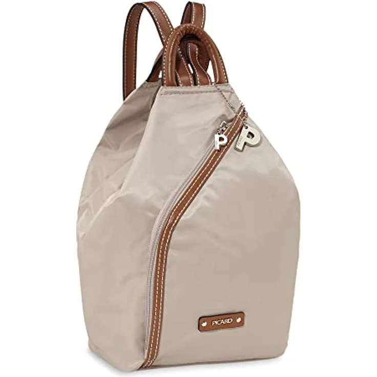Picard Sonja Rucksack, 31 cm, 100% Nylon, beige, Maße 29 cm x 9 cm x 31 cm – Bild 4