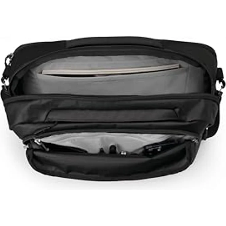 Osprey Transporter Carryon Boarding Bag, 46 cm mit Laptopfach, schwarz (Raven Black) – Bild 6