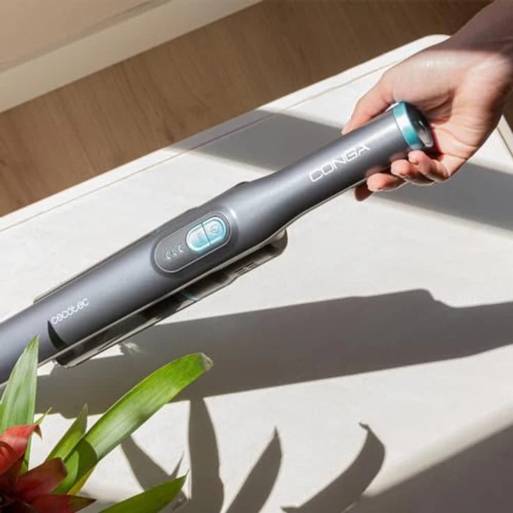 Cecotec Kabelloser Handstaubsauger Conga Rockstar Micro+ Clean&Car, 210W, Digitaler Bürstenloser Motor, 20 kPa, 40 Minuten Akkulaufzeit, 12V Auto-Ladegerät, 2 Modi – Bild 4