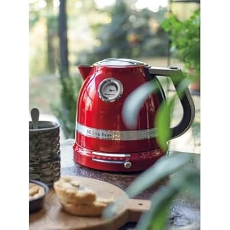 KitchenAid Artisan 5KEK1522ECA Wasserkocher, 2400 Watt, 1,5 l Volumen, liebesapfelrot, Serie: 5KEK1522 – Bild 4