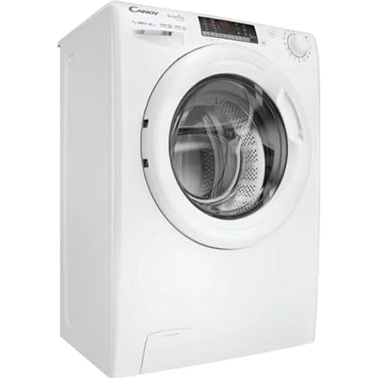 Candy CO4 374TWM6/1-S, Frontlader Waschmaschine mit 7 kg Kapazität, 1300 RPM, energieeffizient Klasse A, Weiß – Bild 8