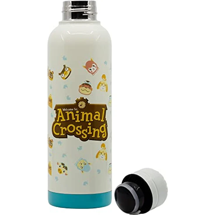 Stor Edelstahl-Thermosflasche Animal Crossing, 515 ml, offizielle Lizenz – Bild 2