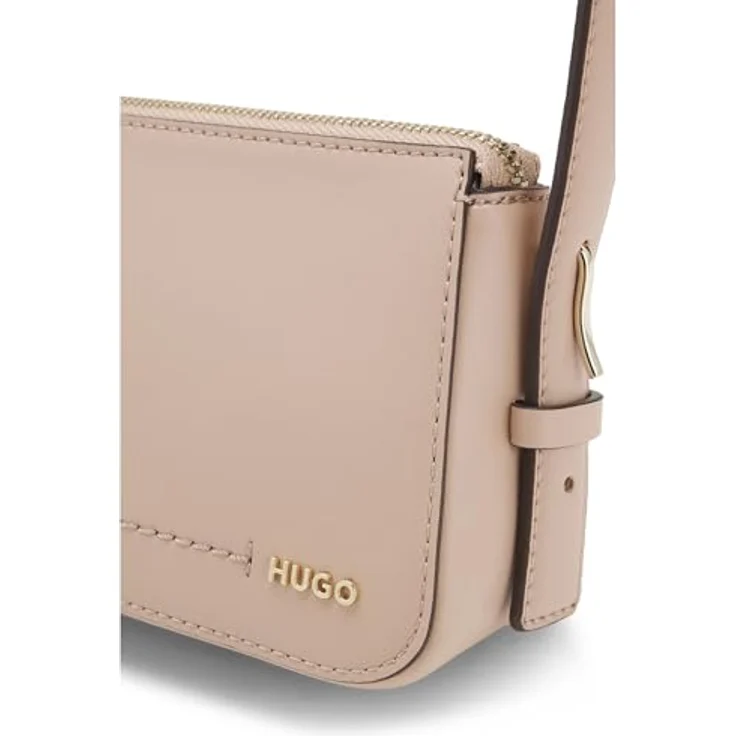 Hugo Yorih Schultertasche, 24 cm, beige, 100% Polyurethan, kompakt – Bild 5