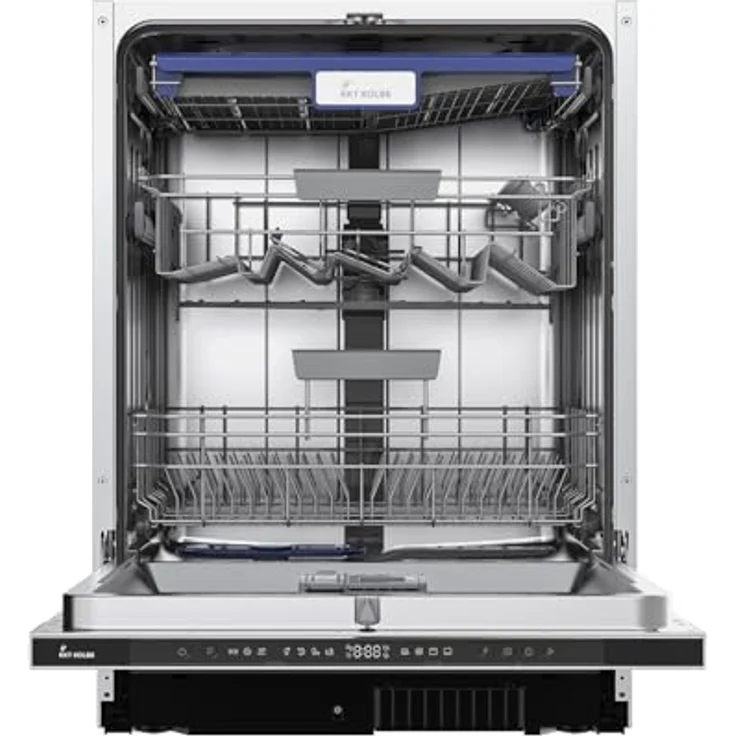 KKT KOLBE DW60VI 60 cm Geschirrspüler, vollintegrierbar mit Besteckschublade, LED-Beleuchtung, automatischer Türöffnung, 7 Programmen für 14 Maßgedecke – Bild 1