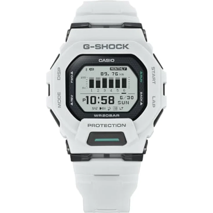 Casio G-Shock GBD-200-7ER, Bluetooth Smartwatch in Weiß mit Smartphone-Kompatibilität – Bild 1
