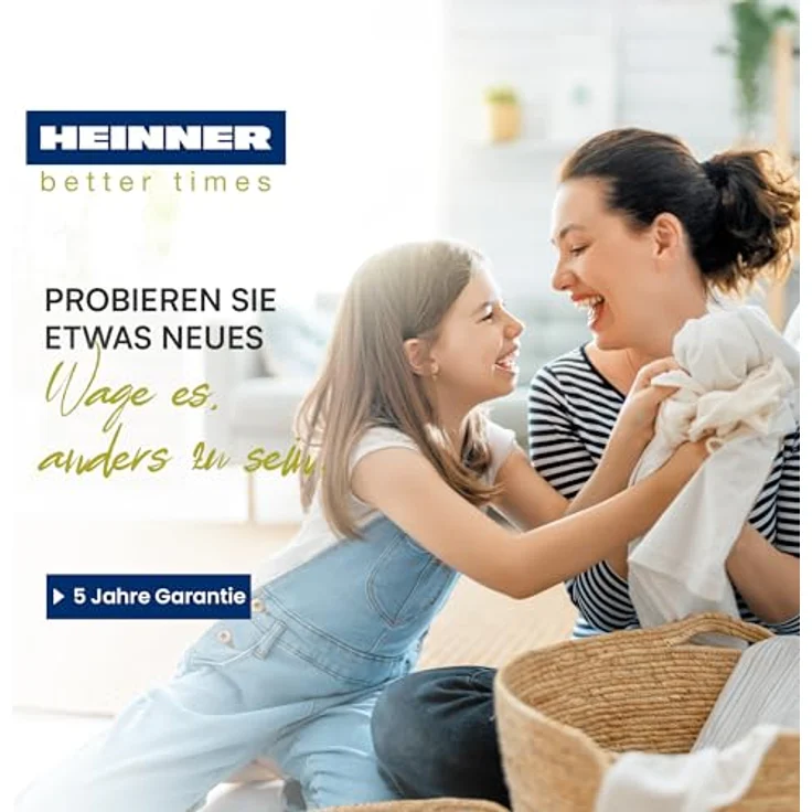 Heinner HWDM-M814IVKA Slim Waschtrockner, 8 kg Waschen / 6 kg Trocknen, 1400 U/min, Inverter, Weiß – Bild 8