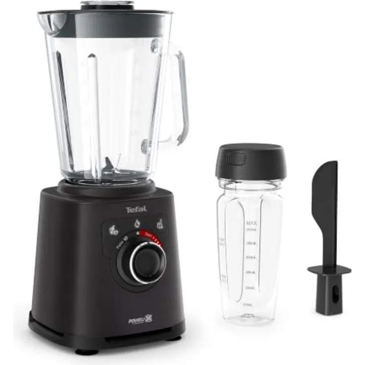 Tefal PerfectMix+ BL87G8, Standmixer, Schwarz