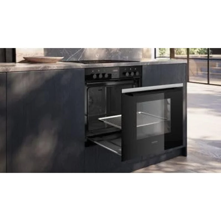 Siemens HE213BBS3 Einbau-Herd, 60 x 60 cm, Edelstahl, mit 2 Jahren Herstellergarantie und aquaStop® Technik – Bild 4