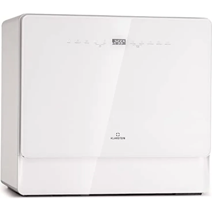 Klarstein Emerald 5 Slim Geschirrspüler freistehend, 7 Programme, Touch-Control, ca. 8 Liter Wasserverbrauch pro Spülgang