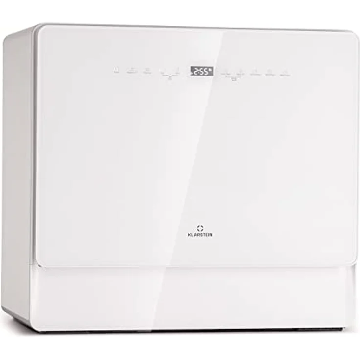 Klarstein Emerald 5 Slim Geschirrspüler freistehend, 7 Programme, Touch-Control, ca. 8 Liter Wasserverbrauch pro Spülgang – Bild 1