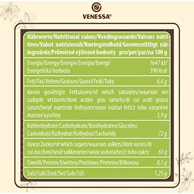 Venessa VDC 15 Kakao, Kakaopulver 15% - 1kg – Bild 6