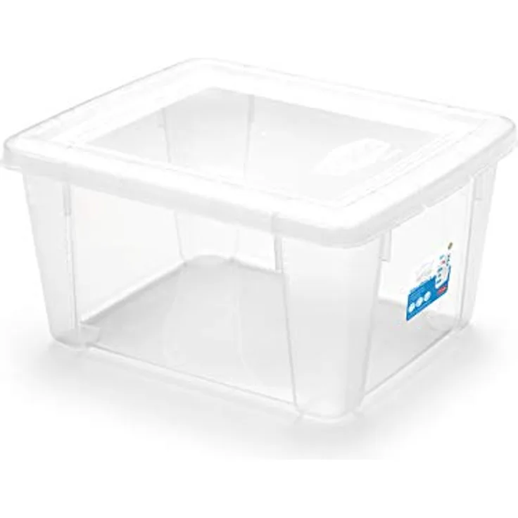 Stefanplast Visual Box Mehrzweck-Fall, klein, 19 x 16 x 10 cm, transparent