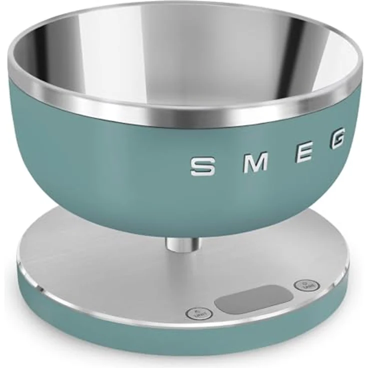 Smeg: Digitale Küchenwaage matt grün - matt - Tragkraft bis 5 Kilogramm – Bild 4