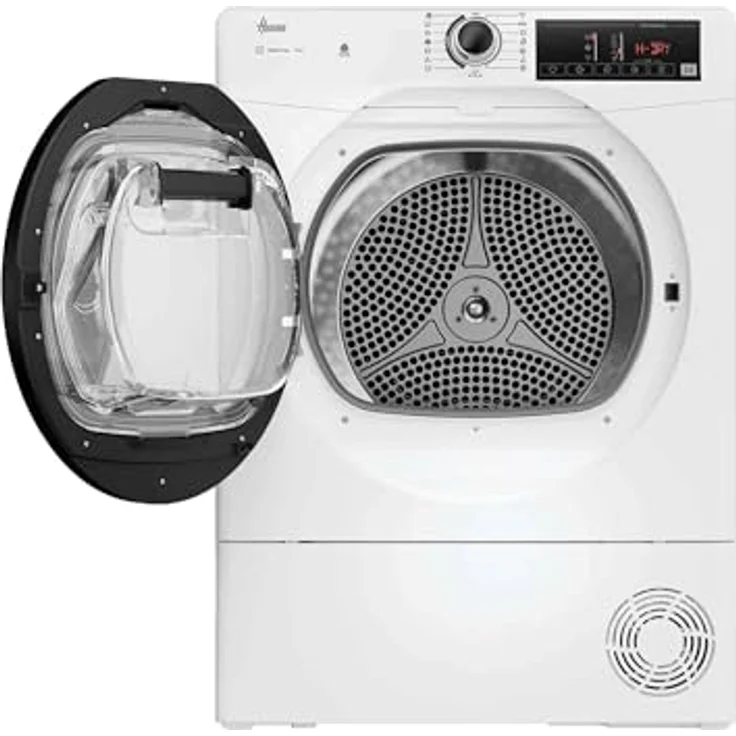 Hoover H-DRY 350 hOn-App Connected, Wärmepumpentrockner 9 kg mit AquaVision, Weiß, Woolmark-zertifiziert – Bild 4