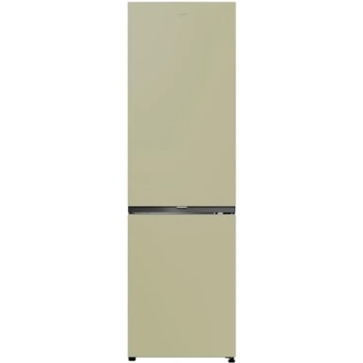 Candy CNCQ2T518EC, Freistehende Kühl-Gefrierkombination mit 279 l, Cremefarben, Total No Frost, Fresh 0 °C Zone, Multi-Air-Flow System