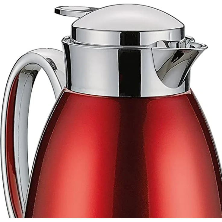 Cilio Isolierkanne Venezia rot, Edelstahl, 1 Liter – Bild 4