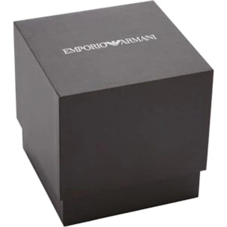 Emporio Armani Quarzuhr AR11703, Damenuhr mit Tigeraugezifferblatt, goldfarbenes Edelstahlarmband, analog – Bild 7