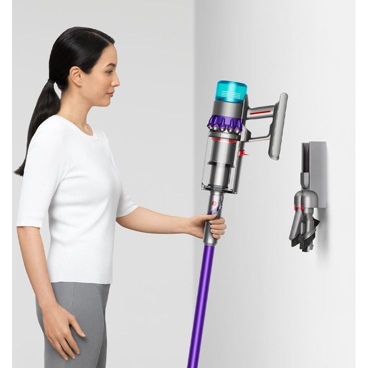 Dyson Gen5detect Absolute, Akku-Hand-und Stielstaubsauger, 752 W Grey/Purple – Bild 8