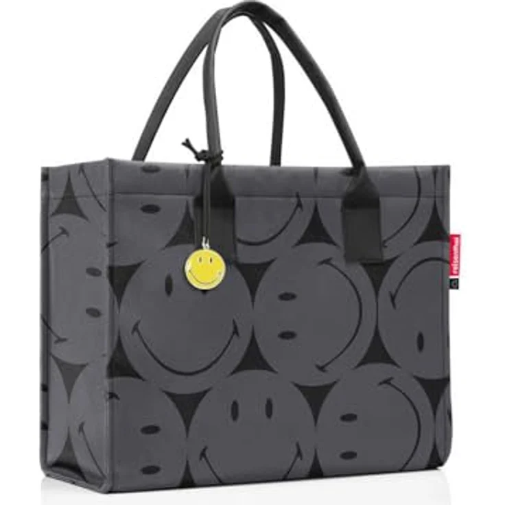 reisenthel Daily Shopper Tasche, 42 cm, Grau, geräumiges Hauptfach, wasserabweisend, mit Innentasche und stabilen Tragehenkeln – Bild 3