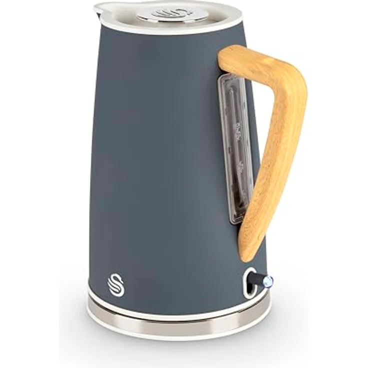 Swan Wasserkocher NORDIC CORDLESS KETTLE 1. 1.7L Grau – Bild 2