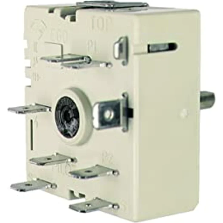 easyPART Kompatibel/Ersatz für EGO 50.55021.120 Kochplattenschalter 2kreis für Kochfeld Herd – Bild 5