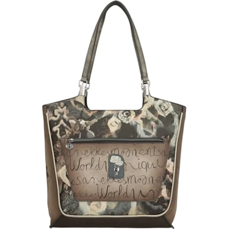 Anekke Real Shopper Tasche, 38 cm x 12 cm x 33 cm, mehrfarbig, 100% Polyurethan – Bild 2