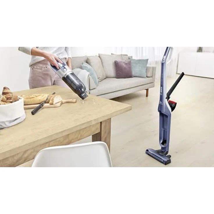 Bosch BCH3K2851 Serie 4 Handstaubsauger, Beutellos Blau 0 4 l Trocken Filterung 82 dB – Bild 3