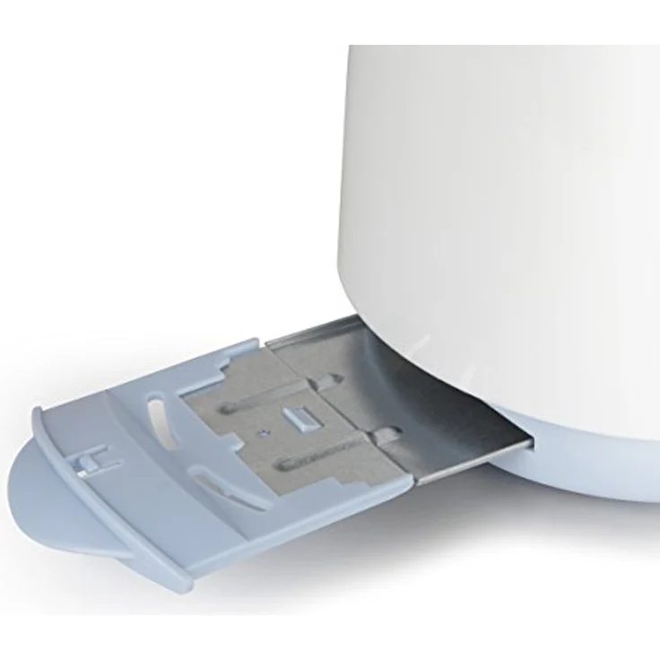 Orbegozo TO3010 Toaster, 700 W, 2 Schlitze, Brötchenaufsatz, hitzeisolierte Ummantelung, Krümelschublade, Weiß – Bild 6