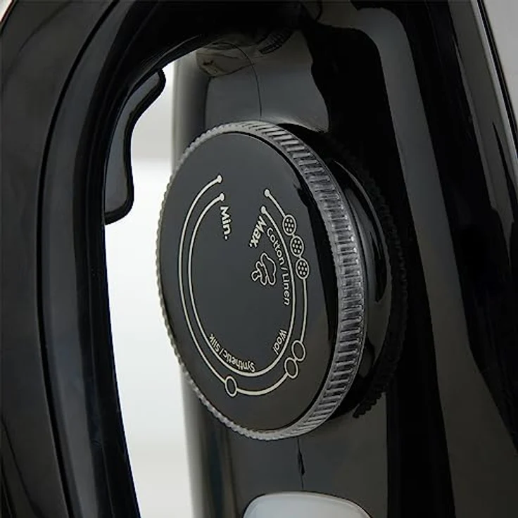 Petra PF01137VDE Dampfbügelstation – 1,2L Abnehmbarer Wassertank, 2400W, 2M Kabel, Eingebauter Aufbewahrung, Keramiksohle, Anti-Tropf & Kalzfunktionen, Vertikaler Dampf Für Von Kleidungsstücken – Bild 5