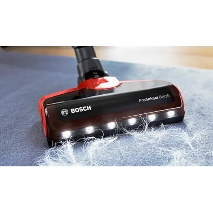 Bosch BCS711PET Besenstaubsauger Silber One Size / EU Plug 220V - Handstaubsauger mit beutelloser Reinigung und 40 min Akkulaufzeit – Bild 3