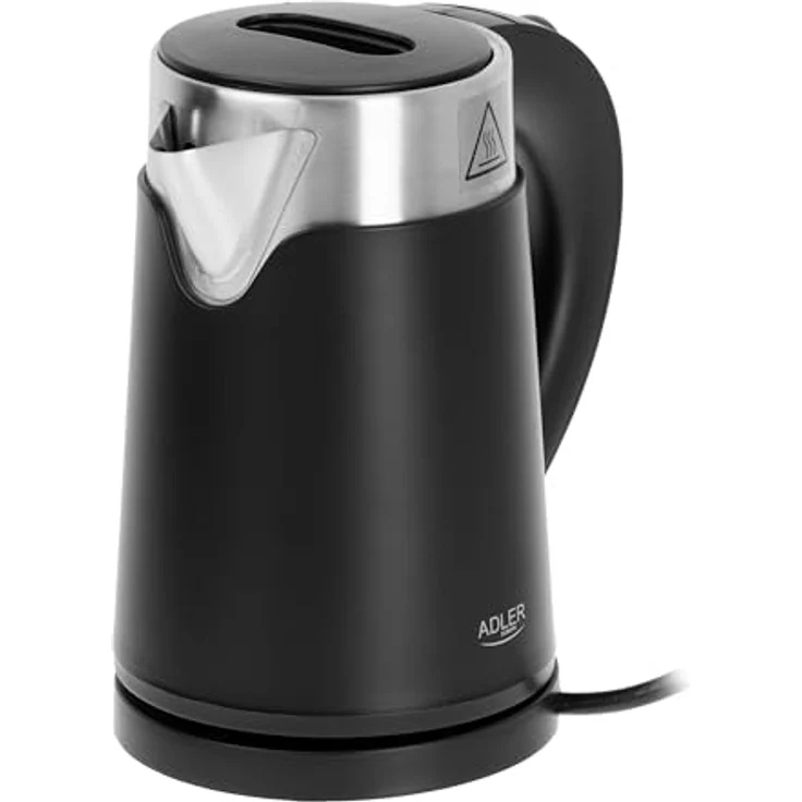 Adler Wasserkocher Adler AD1372 - 0,6L - 800W, Schwarz – Bild 5